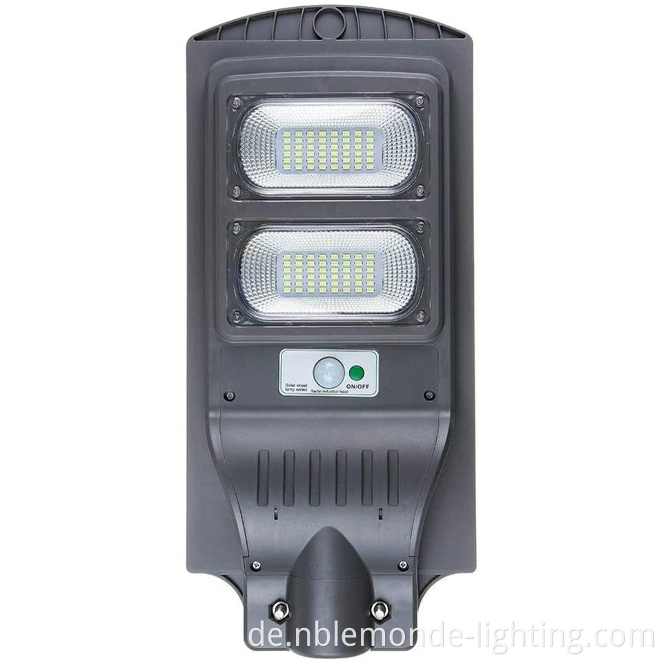 Automated Solar Radar Sensor LED Street Light